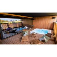 Le spa privatif Essence Wood "Détente" (2x30min massage) 3H en journée (2pers)